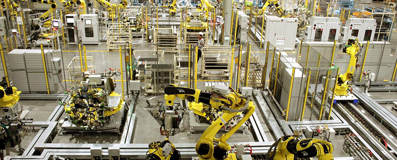 Manufacturing facility representing supplier sourcing in Mexico